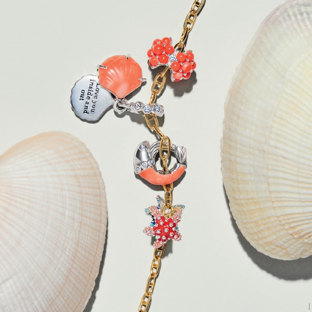 Seashells, starfish, and a little shimmer