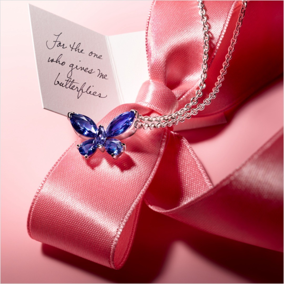 A little flutter.  A lot of shine.